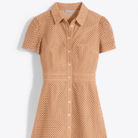 Draper James Faith Shirtdress in Eyelet - Picture 2 of 11